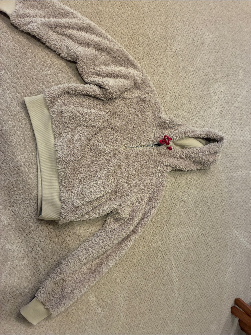 lululemon athletica Plush Teddy Half-Zip Hoodie - Light Taupe